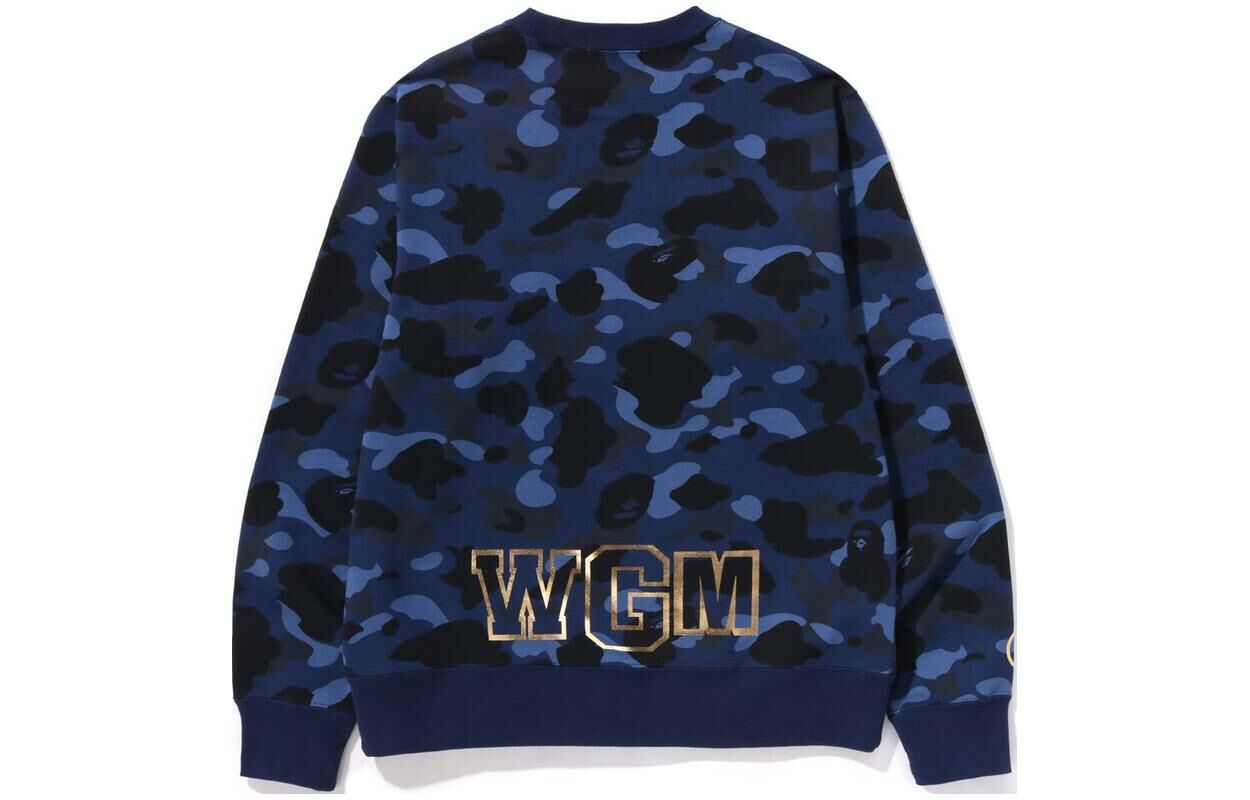 【代購】A BATHING APE Color Camo Shark Crewneck SS24