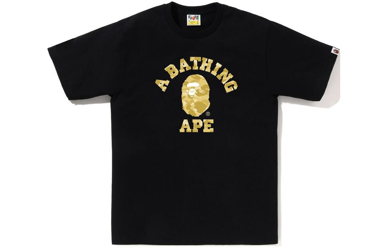 【代購】A BATHING APE Color Camo College Tee SS24