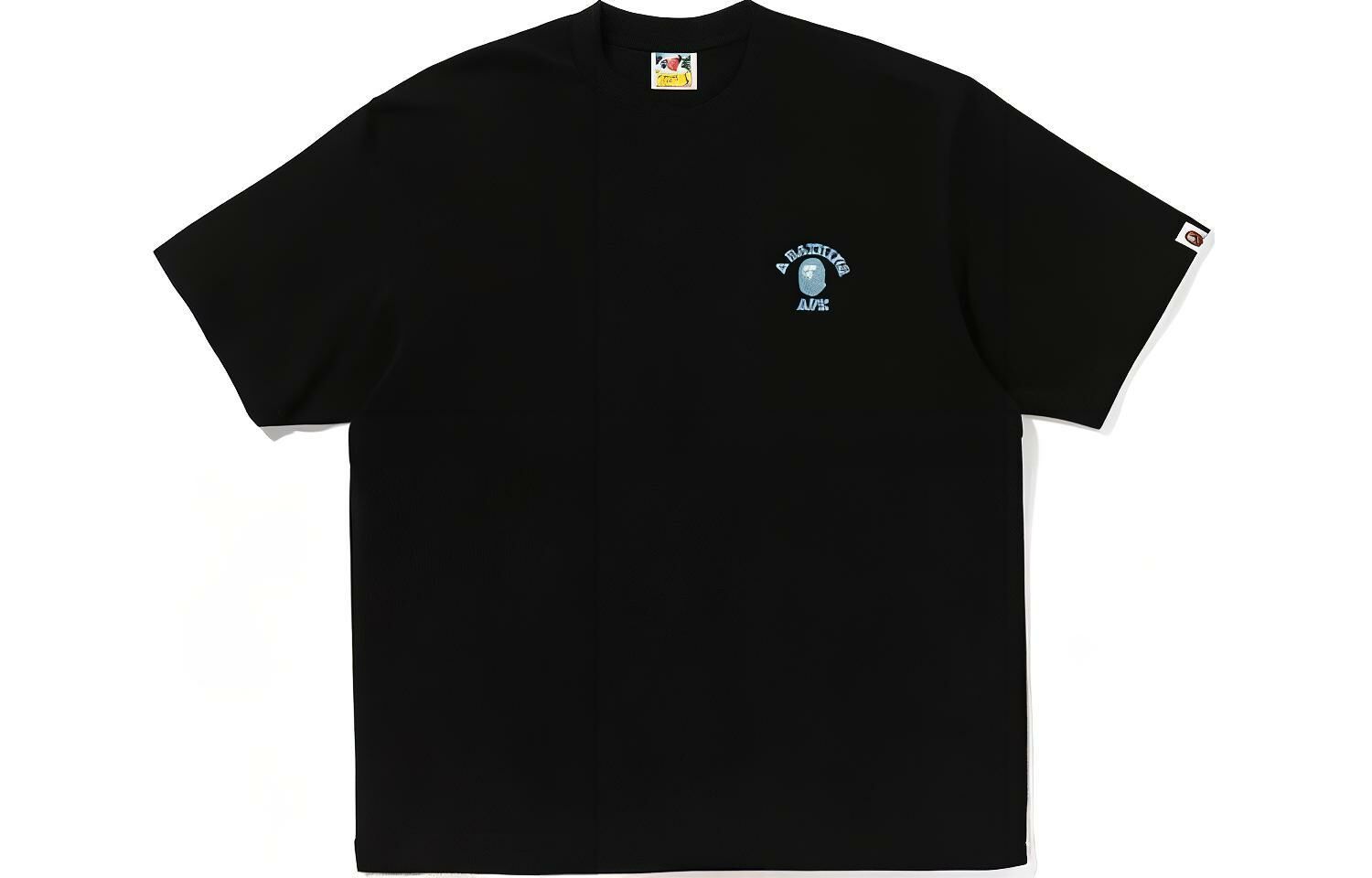 【代購】A BATHING APE Embroidered logo Cotton T shirt