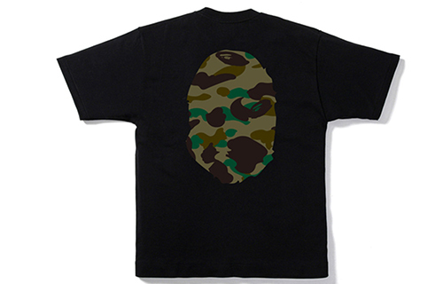 【代購】A BATHING APE 1st Camo Big Ape Head Tee