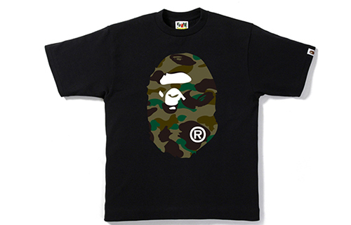 【代購】A BATHING APE 1st Camo Big Ape Head Tee