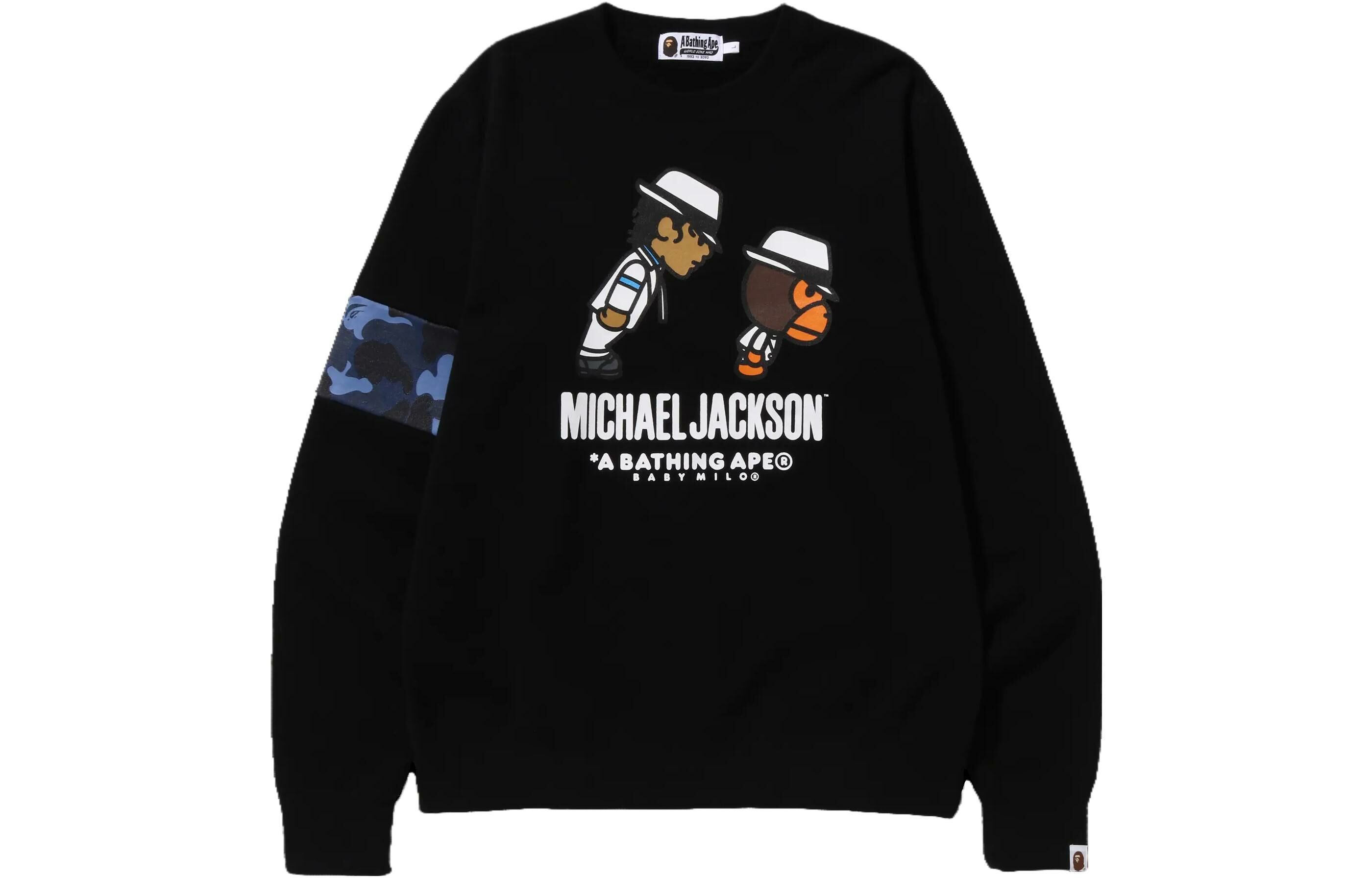 【代購】A BATHING APE X Michael Jackson Baby Milo Crewneck