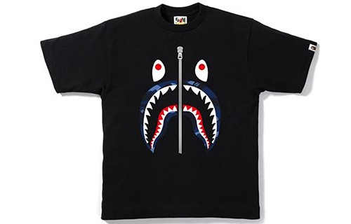 【代購】A BATHING APE Color Camo Shark Tee