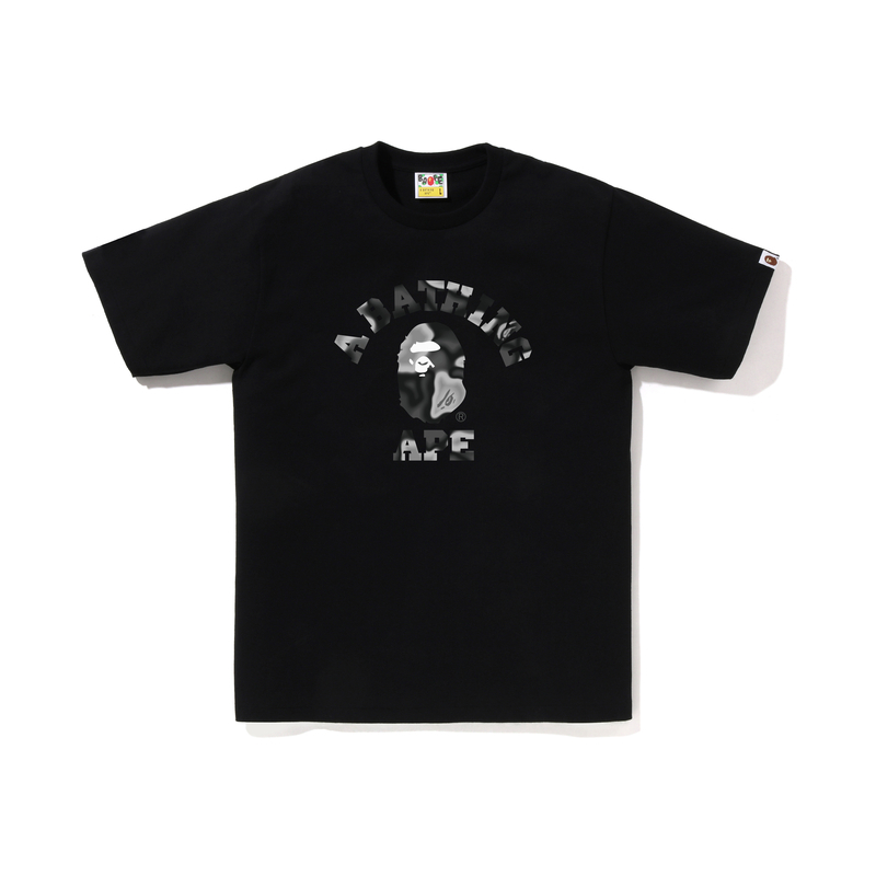 【代購】A BATHING APE Liquid Camo College Tee