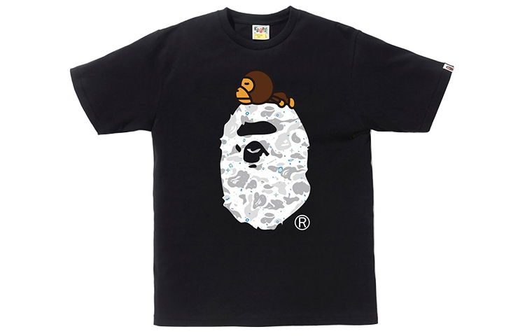 【代購】A BATHING APE Space Camo Milo On Big Ape Tee