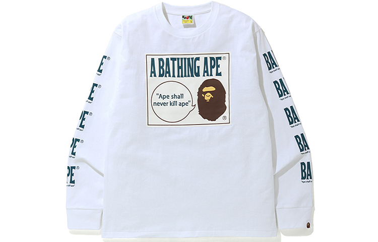 【代購】A BATHING APE Boombox Tag L/S Tee