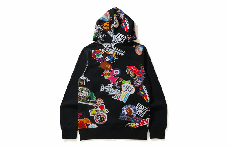 【代購】A BATHING APE Multi Motif Print Full Zip Hoodie