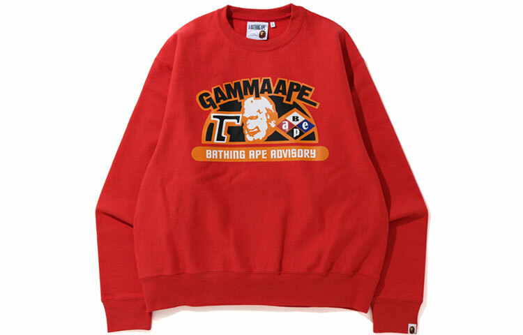 【代購】A BATHING APE Relaxed Classic Gamma Ape Crewneck
