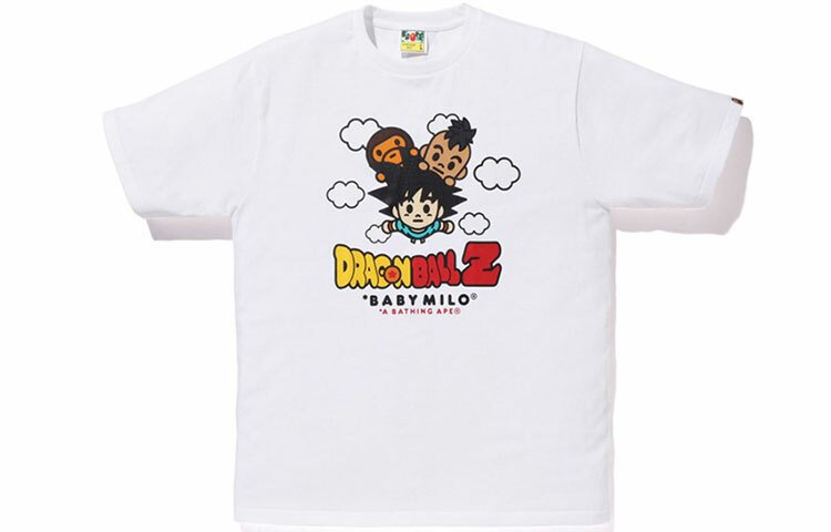【代購】A BATHING APE X Dragon Ball Z Son Goku & Uub Baby Milo Tee