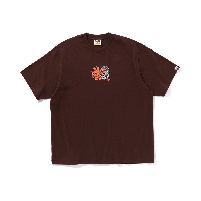 【代購】A BATHING APE Logo print Cotton T shirt