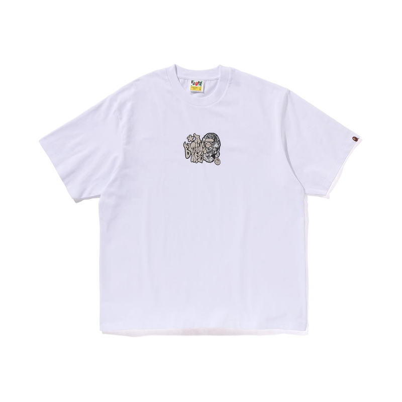【代購】A BATHING APE Logo print Cotton T shirt