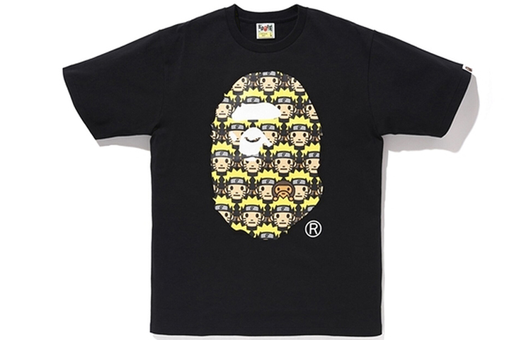 【代購】A BATHING APE X Naruto Ape Head Tee