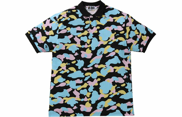 【代購】A BATHING APE New Multi Camo Relaxed Polo