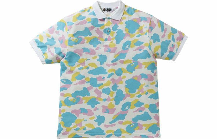 【代購】A BATHING APE New Multi Camo Relaxed Polo