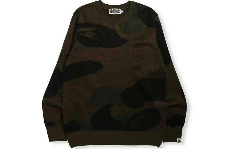 【代購】A BATHING APE Giant 1st Camo Wide Fit Knit