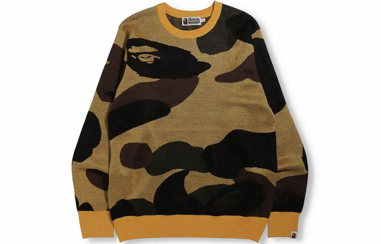 【代購】A BATHING APE Giant 1st Camo Wide Fit Knit