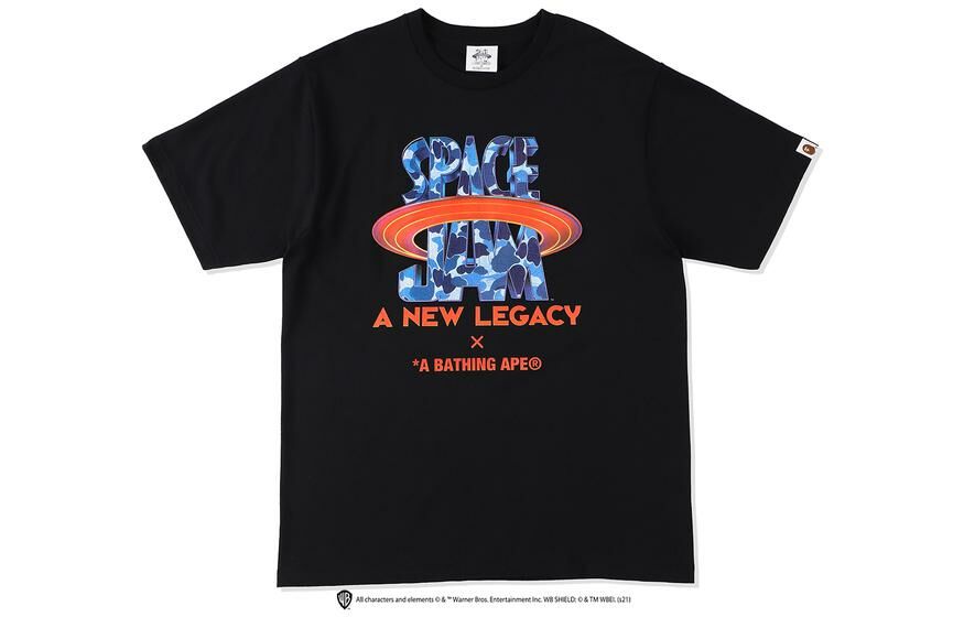 【代購】A BATHING APE X Space Jam Logo Tee