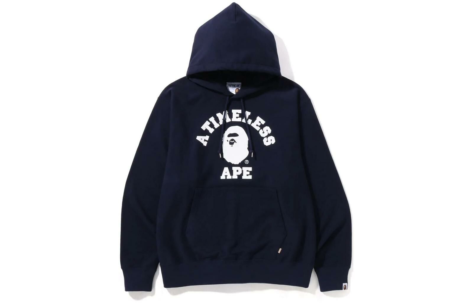 【代購】A BATHING APE Relaxed Classic College Pullover Hoodie