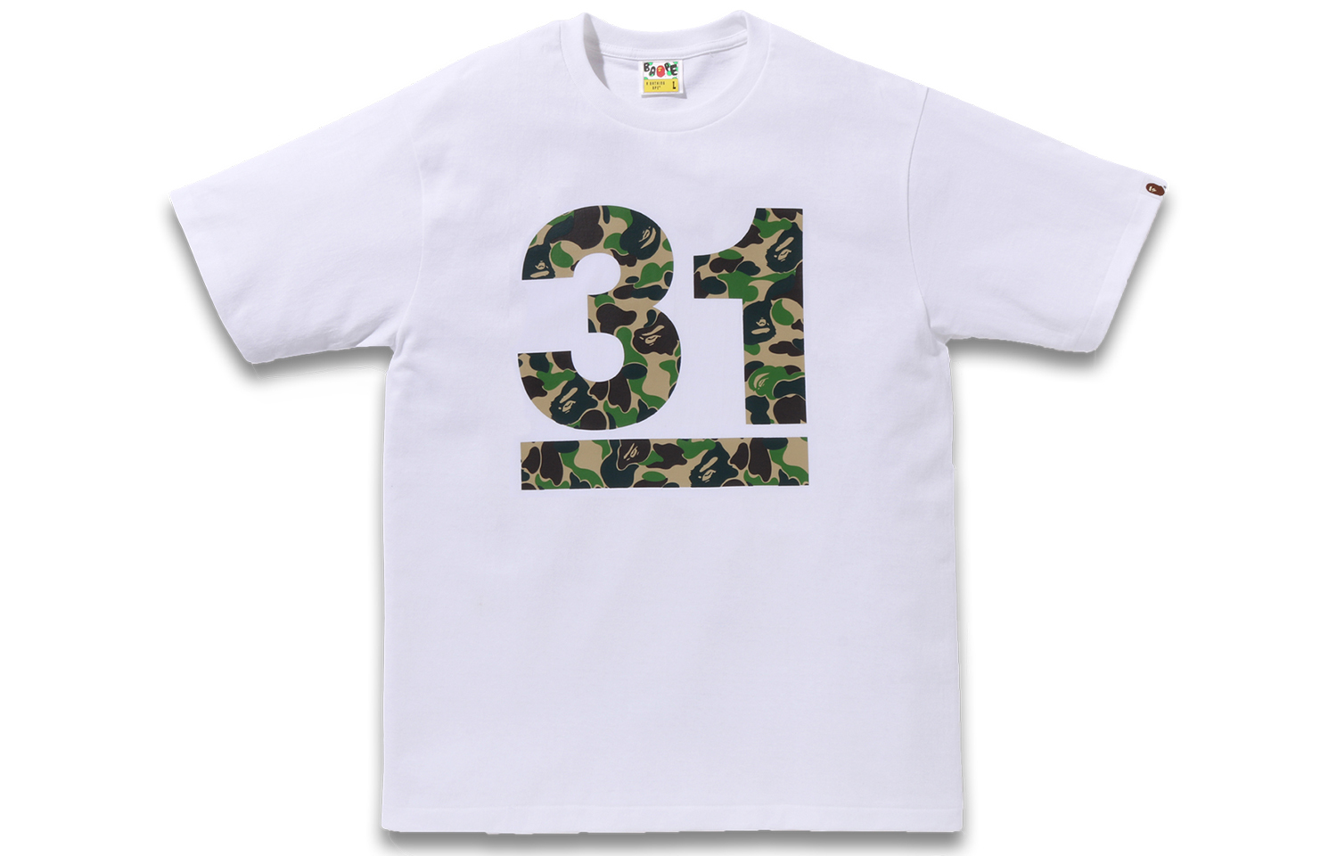【代購】A BATHING APE A BATHING APE 31st Anniversary Abc Camo Tee