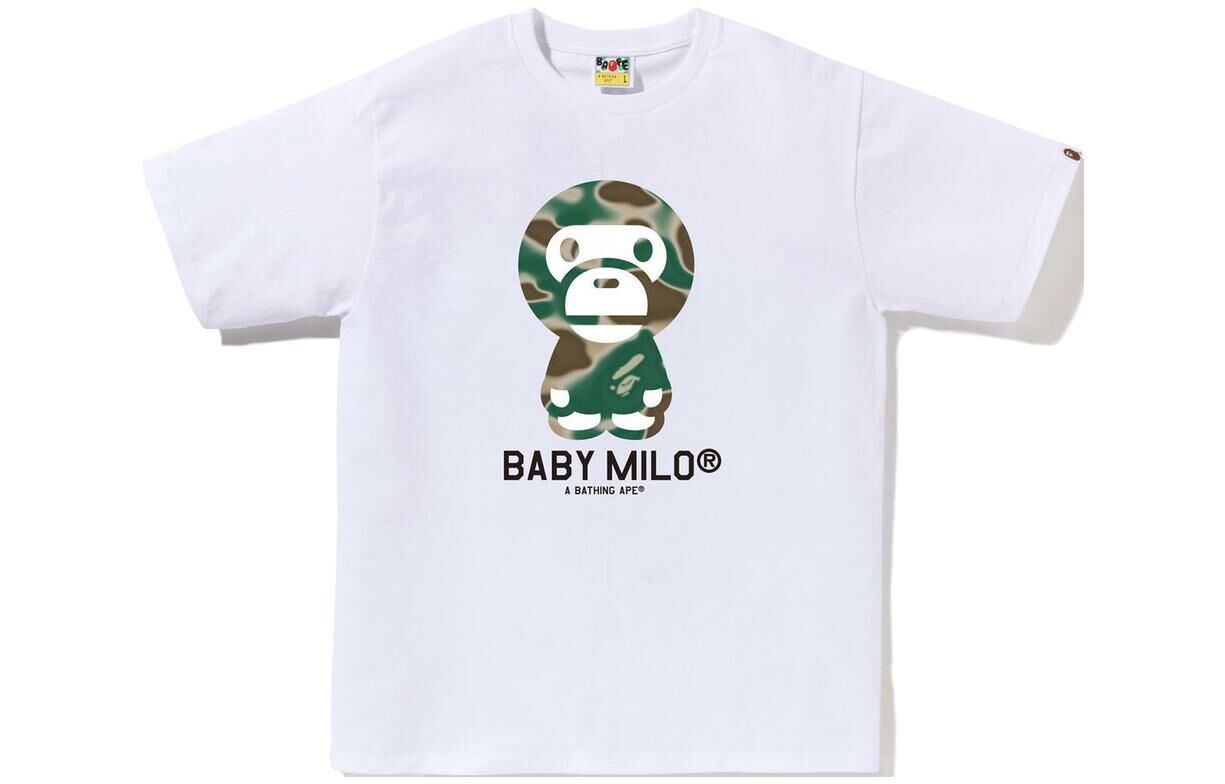 【代購】A BATHING APE Liquid Camo Baby Milo Tee
