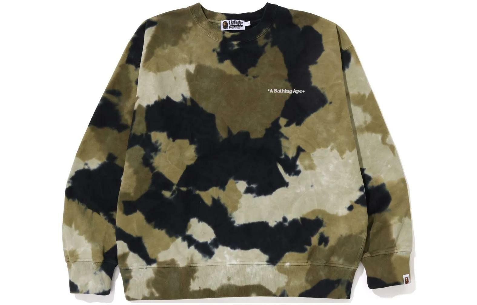 【代購】A BATHING APE Chusen Dye Loose Fit Crewneck