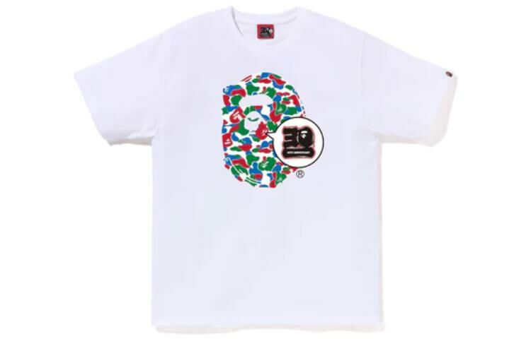 【代購】A BATHING APE Store Qingdao Bape 30th Anniversary Ape Head Tee Set