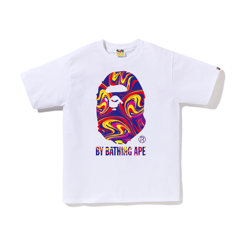 【代購】A BATHING APE Marbling By Bathing Ape Tee