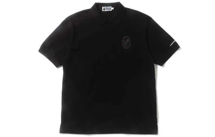 【代購】A BATHING APE Relaxed Multi Color Crystal Stone Polo