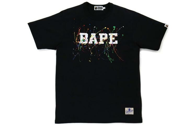 【代購】A BATHING APE Paint Splatter Tee