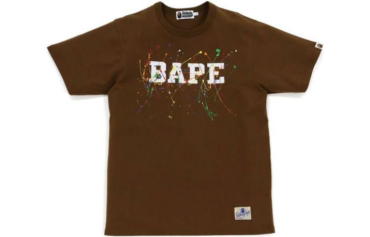 【代購】A BATHING APE Paint Splatter Tee