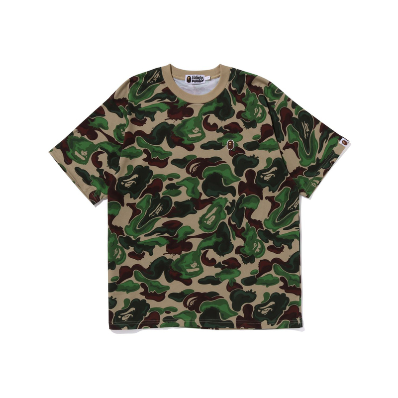 【代購】A BATHING APE Art Camo Ape Head One Point Tee