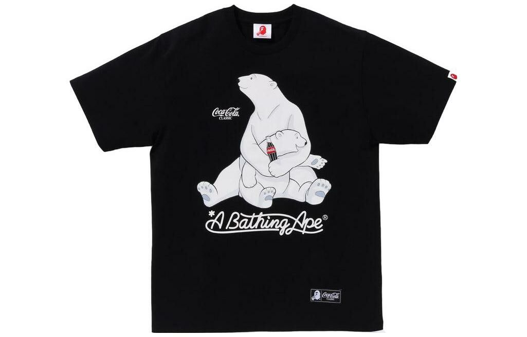 【代購】A BATHING APE X Coca Cola Polar Bear Tee