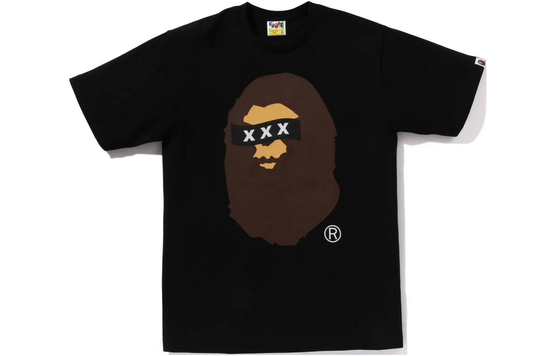 【代購】A BATHING APE X God Selection Xxx Ape Head Tee