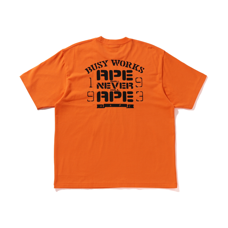 【代購】A BATHING APE Logo print Cotton T shirt