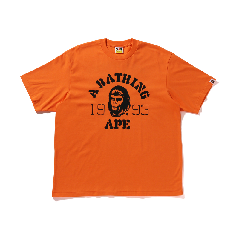 【代購】A BATHING APE Logo print Cotton T shirt