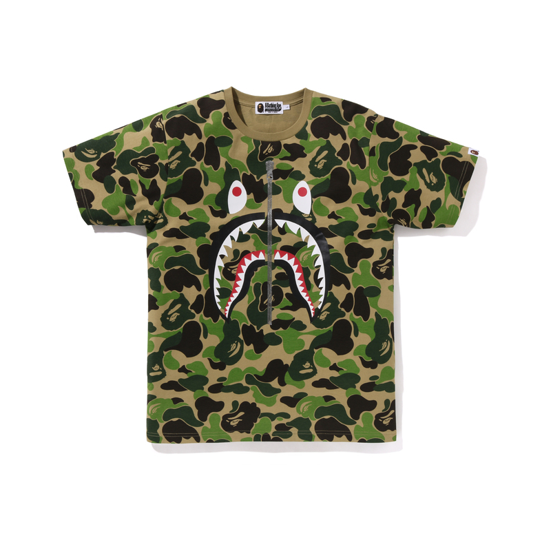 【代購】A BATHING APE Big Abc Camo Shark Tee