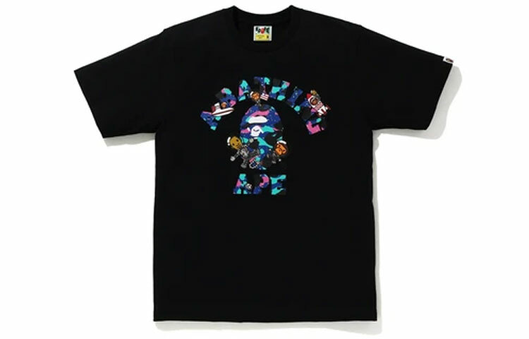 【代購】A BATHING APE X Kid Cudi College Moon Man Tee
