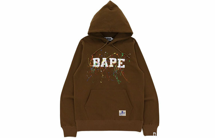 【代購】A BATHING APE Paint Splatter Pullover Hoodie