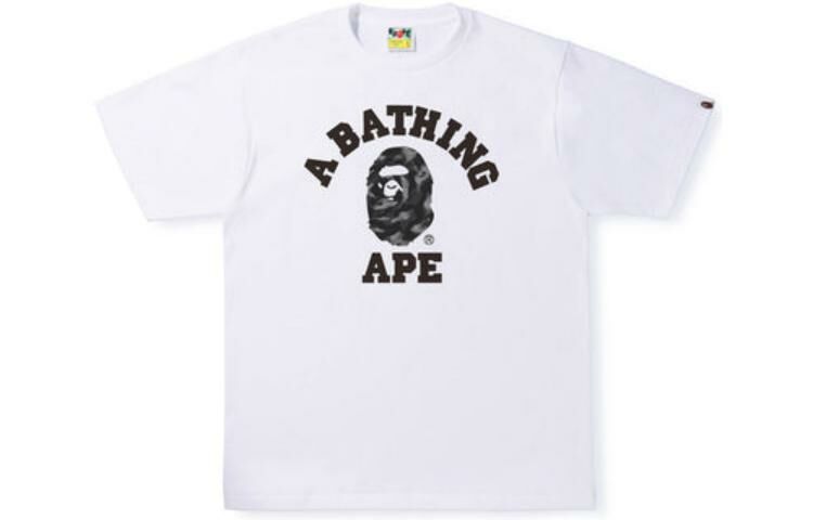 【代購】A BATHING APE Stroke Camo College Tee