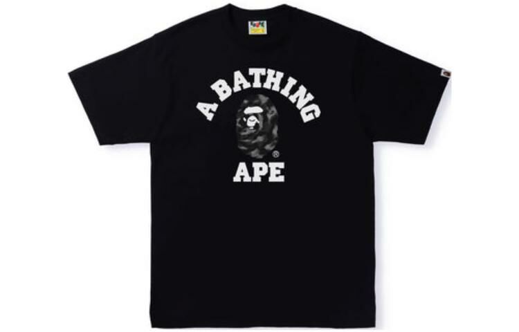【代購】A BATHING APE Stroke Camo College Tee