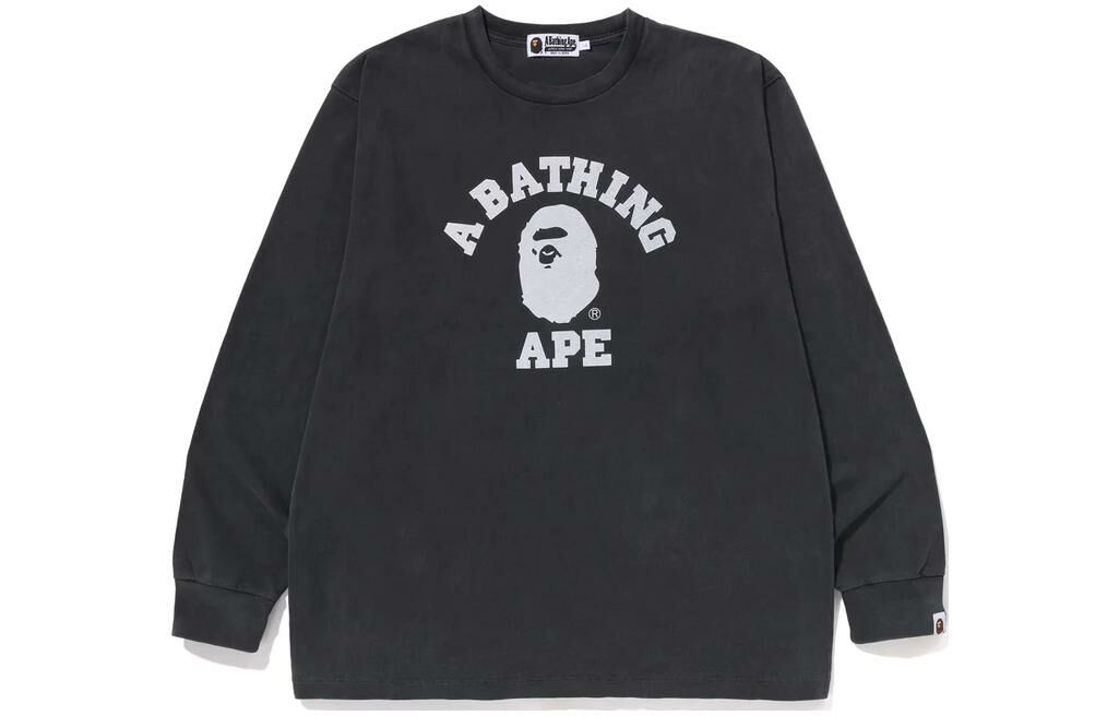 【代購】A BATHING APE Overdye College Relaxed Fit L/S Tee
