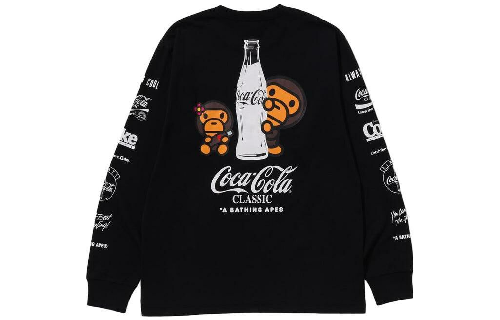 【代購】A BATHING APE X Coca Cola Milo L/S Tee