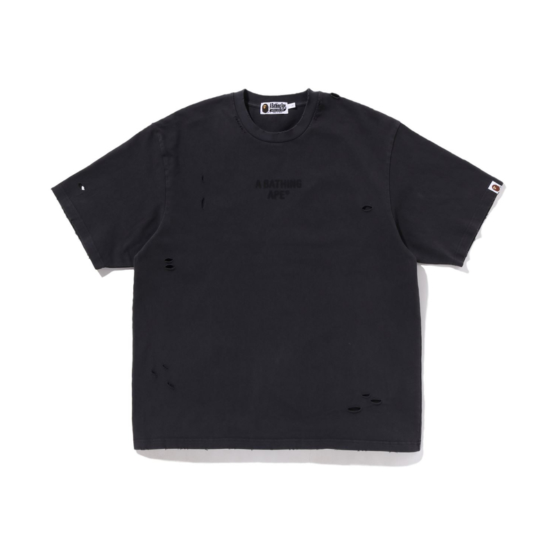 【代購】A BATHING APE Damaged Garment Dyed Relaxed Fit Tee