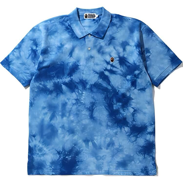 【代購】A BATHING APE Relaxed Tie Dye Polo