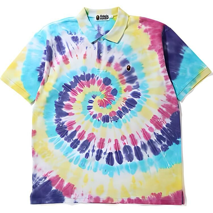 【代購】A BATHING APE Relaxed Tie Dye Polo