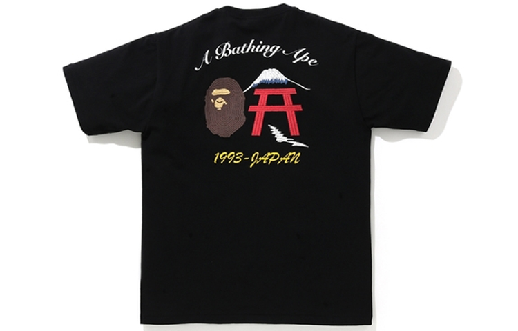 【代購】A BATHING APE Embroidery Style Japan Culture Tee