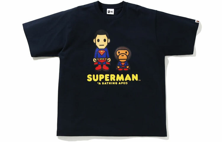 【代購】A BATHING APE X Dc Baby Milo Superman Relaxed Fit Tee