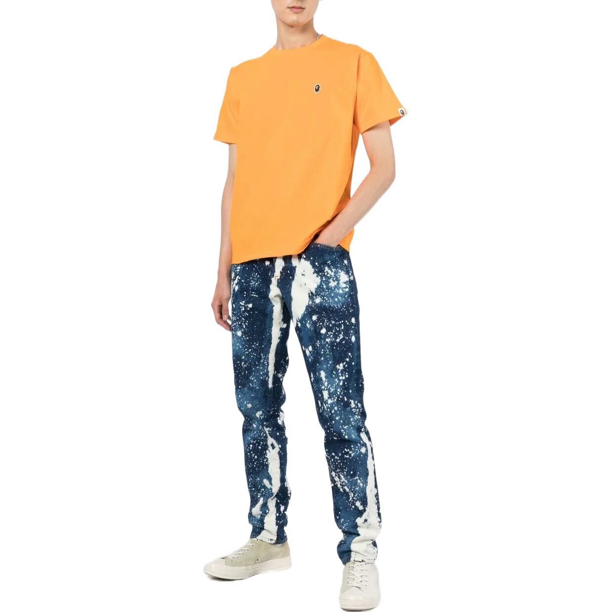 【代購】A BATHING APE T-Shirts Men Orange