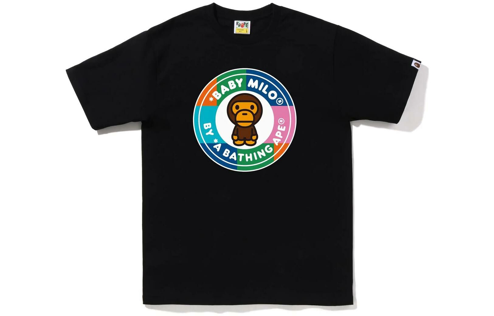 【代購】A BATHING APE Color Block Milo Busy Works Tee