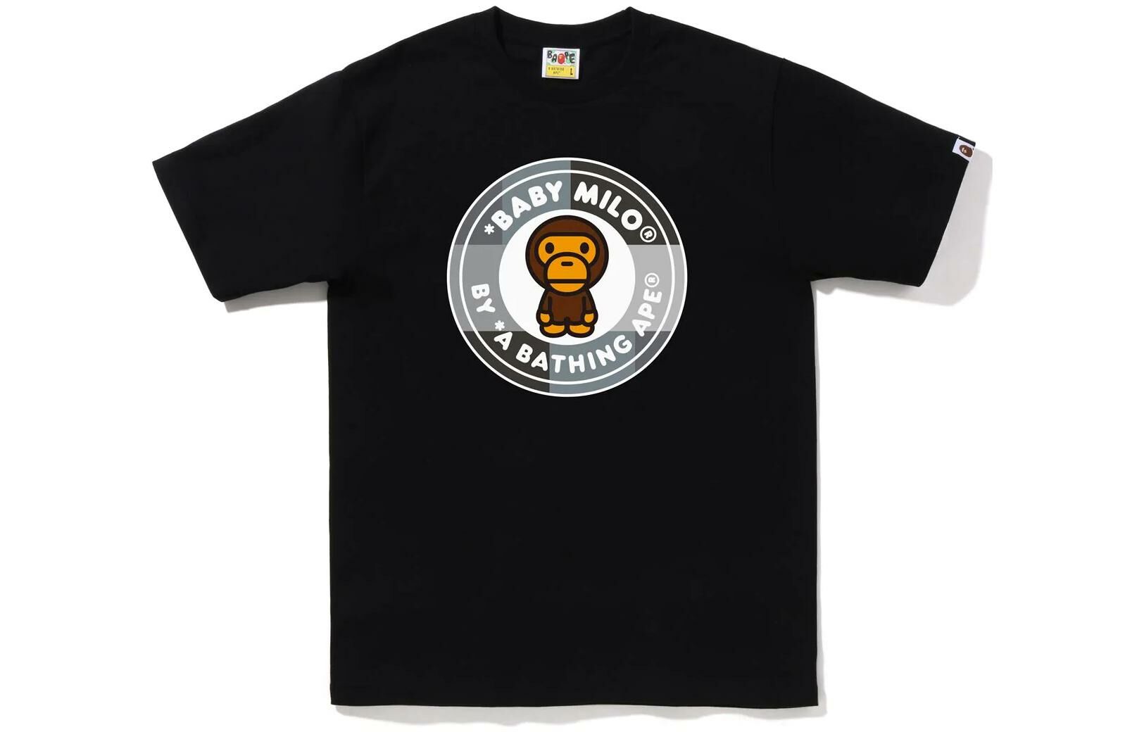 【代購】A BATHING APE Color Block Milo Busy Works Tee